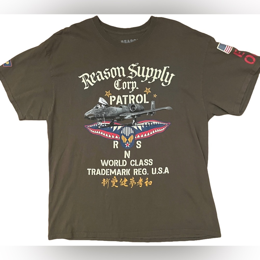 Reason Supply Corp Military Graphic T-Shirt XL